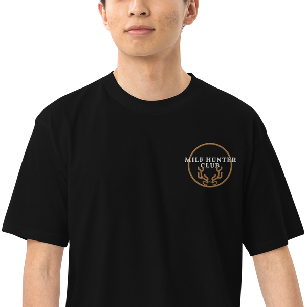 MILF HUNTER CLUB EMBROIDERED TEE