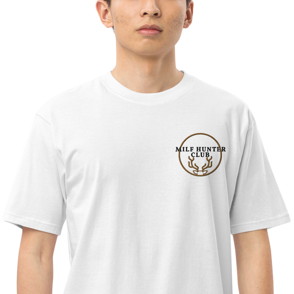 MILF HUNTER CLUB EMBROIDERED TEE