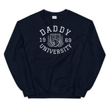 Daddy University Crest Crewneck