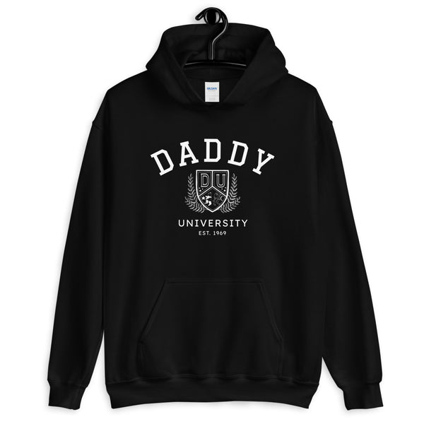 Black Daddy University Crest Hoodie
